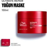 Ultimate Repair Tüm Saç Tipleri İçin Yoğun Onarıcı Saç Bakım Maskesi 150 ML - Şeffaf