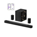 ULTIMEA Skywave X60 7.1.4ch Profesyonel Kablosuz Surround Ses Sistemi TV için Dolby Atmos ile, 840W Ses Bar 8" Kablosuz Subwoofer ile, 28Hz Düşük Frekans, GaN Amplifikatör, 4K HDR Geçişi