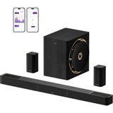 Ultimea Skywave X60 Dolby Atmos 7.1.4 Kanal Soundbar 8" Kablosuz Subwoofer, Kablosuz Surround Ev Sinema Ses Sistemi Hoparlör (U4421)