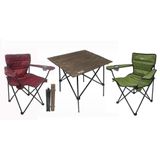 ultio Gray wolf GW2B bardaklı kamp sandalye ve kamp masası 3 lü set