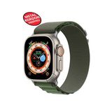Ultra 2 Akıllı Saat Çelik Kordon Hediyeli Gri Kasa 49mm Nfc Bildirim Sesli Arama Özellikli LG68 (Yeşil)