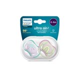 Ultra Air Emzik 0-6 Ay, 2'Li Paket, Kız (3 Adet)