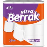 Ultra Berrak Tuvalet Kağıdı 32'Li, 1 Paket (1 X 32 Adet)