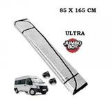 Ultra Büyük Boy Oto Ön Cam Metalize Güneşlik Gümüş Maxi 85 x 165 CM