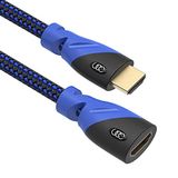 Ultra Clarity Cables (6.1m) - High Speed HDMI Extension - 6.1m - Male To Female Connector 4k HDMI Extender