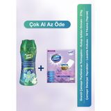 Ultra Clean Çamaşır Deterjan Yaprakları- 16 Yıkama 1 Adet+ Granül Çamaşır Parfümü ve Yumuşatıcı 1 Adet