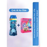 Ultra Clean Granül Çamaşır Parfümü - Ferahlık Hissi - 275G + Çamaşır Rengi Koruma Mendili - 30 Mendil - 275 ml