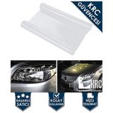 Ultra Clear Şeffaf Far Folyosu 25cm X 2m Kendinden Yapışkanlı