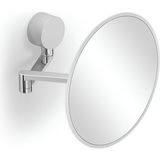 Ultra Flat Banyo Makyaj Aynası, Çift Kollu,büyüteçli,5x - Krom - Gri