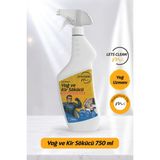 Ultra Güçlü Yağ ve Kir Sökücü Sprey Mutfak Ocak Fırın Temizleyici - 750 ml