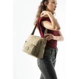 Ultra Hafif, Çok Cepli , Çok Bölmeli Çapraz Askılı Postacı Çanta (Spor, Seyahat, Gündelik) Kahverengi Model: 571-6U