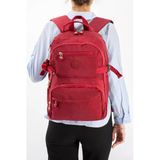 Ultra Hafif Çok Cepli Orta Boy Sırt Çantası Kırmızı Model: (571-3R)