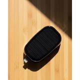 Ultra Hafif Güneş Enerjili Powerbank Anahtarlık Uyumlu - 0 - Siyah - 10