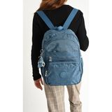 Ultra Hafif Orta Boy Sırt Çantası Çok Cepli Unisex Mavi (Model: 571-4B)