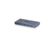Ultra HD 4K@60Hz KVM Switch 2x1 | HDMI + USB 3.0 + USB-C | Tek Tuş Geçiş