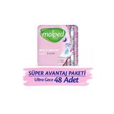 Ultra Hijyenik Ped Gece Süper Avantaj Paketi 48 Adet