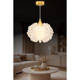 Ultra Home Çiçek Model 3 RENK Salon Mutfak Oturma Yatak Odası Modern Led Tekli Gold Avize