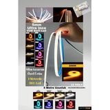 Ultra Ince 5Mm. Kalınlık Cob Şerit Ledneon Gibi Yanar. 1 Metrede 384 Led
