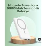 Ultra Ince Manyetik Powerbank – Hızlı Şarj, Güçlü Tutuş, 10000 Mah Kapasite
