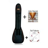 Ultra Korumalı Bağlama Saz Kılıfı Taşıma Çantası Gigbag + Duvar Askı Standı - 1 Takım Tel Hediye