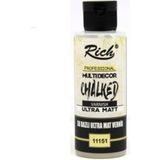 Ultra Mat Vernik Su Bazlı Multidecor Akrilik Chalked Varnish Ultra Matt 120ML - Saydam