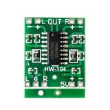 Ultra Minyatür Amfi Kartı 2*3W Class D Pam8403 Power Amplifier Board 2.5~5V Usb Beslemeli