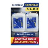 Ultra Performans Adblue Dizel Egzoz Sıvısı 10 Litre 5+5=10 Lt 2 Li Set