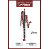 Ultra Rich Color Lip Pencil Dudak Kalemi 12 Coral Red - Kırmızı