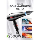 Ultra Saç Kurutma ve Fön Makinesi 2500W Sıcak - Soğuk 2 Kademeli Ev Berber Pet