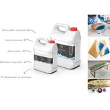 Ultra Şeffaf Döküm Tipi Kristal Clear Epoksi Reçine Set - 3 Kg