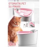 Ultra Sessiz Kedi Köpek Için Su Pınarı Su Çeşmesi, 2,5Lt.