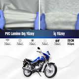 Ultra Shop Honda Cb 125 Ace Su Geçirmez Motosiklet Branda 4 Mevsime Uygun Motor Brandası - Gri