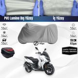 Ultra Shop Sym Jet 14 200I Uyumlu Motosiklet Brandası Arka Çanta Topcase Uyumlu Motor Brandası