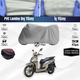 Ultra Shop Sym Symphony Sr 125 Uyumlu Motosiklet Brandası Arka Çanta Topcase Uyumlu Motor Brandası
