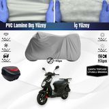 Ultra Shop Sym Xpro Cargo 125 Uyumlu Motosiklet Brandası Arka Çanta Topcase Uyumlu Motor Brandası