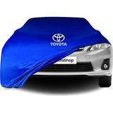 Ultra Shop Toyota Corolla 10 (E140-E150) (2006-2012) Araba Brandası Mavi Kumaş Penye Oto Garaj Branda