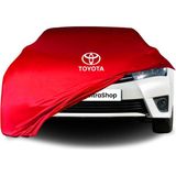 Ultra Shop Toyota Corolla 11 (E170) (2012-2018) Araba Brandası Kırmızı Kumaş Penye Oto Garaj Branda
