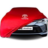 Ultra Shop Toyota Corolla 12 Hatchback (E210) (2018-) Araba Brandası Kırmızı Kumaş Penye Oto Garaj Branda