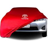 Ultra Shop Toyota Corolla Axio 11 (2017-) Araba Brandası Kırmızı Kumaş Penye Toz Geçirmez Oto Garaj Branda