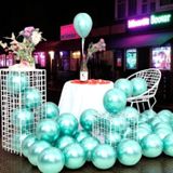 ULTRA YÜKSEK KALİTE 50 ADET AÇIK YEŞİL KROM BALON AYNALI PARLAK METALİK BALON KROM AÇIK YEŞİL BALON