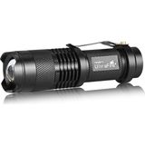 Ultrafire 395 Nm UV LED Mor Işık El Feneri Alüminyum Gövde Dayanıklı 100.000 Saat Ömür