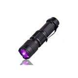 Ultrafire Uv 395 Nm Ultraviyole Işık, Mor Lamba, Uv Lamba Q 5 Ledli Zomlu