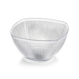 UltraForm Barok Orta Şeffaf Kare Salata Kasesi