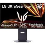 Ultragear Gx8 32GX850A-B 32 0,03 Ms (Gtg) UHD 165Hz - Fhd 330Hz (Hdmı-Display) Dual-Mode OLED 4K UHD (3840 x 2160) Pivot Oyuncu Monitörü
