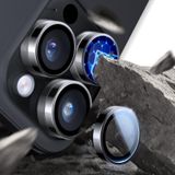 UltraGlass UNBREAK TOP 9H+ Cam 16 Pro Max/16 Pro 2024 Kamera Lens Koruyucu [Askeri Sınıf Kırılmaz ve En Uzun Dayanıklı] Kamera Koruyucu Temperli Cam, Siyah