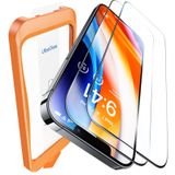UltraGlass UNBREAK TOP 9H+ Cam iPhone 12 Pro Max Ekran Koruyucu [Askeri Sınıf Kırılmaz ve En Uzun Dayanıklı] Tam Ekran iPhone 12 Pro Max Cam, 2024 Yükseltme, 2 Paket