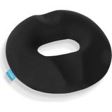 Ultralüks Ortopedik Oturma Simidi Kuyruk Sokumu Yastığı Visco Oturma Simidi - Siyah - 44 x 35 cm
