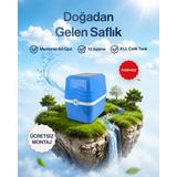 Ultramineral 8 l Metal Tanklı Ters Ozmoz Su Arıtma Cihazı – Premium Ro Sistem - Pompalı