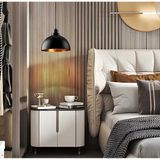 UltraMint 30CM Metal Sarkıt Avize, Rustik ve Retro Tarz, Şık ve Modern Tasarım - Seçenek 1 - Ahşap