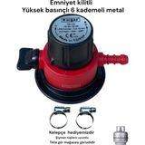 UltraMint 6 Kademeli Sanayi Tipi Yüksek Basınçlı 12KG Şişman Tüp Dedantörü - Ahşap